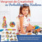 Limmys Magnetische Bouwblokken - Unieke Travel Series Bouw Speelgoed voor Jongens en Meisjes - STEM Educatief Speelgoed is een Perfect cadeau - Inclusief 74 Stukken en een Ideeënboek
