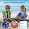 Limmys Zwemvest voor Kinderen - Drijfvest met Aanpasbare Drijfsterkte - Veilige & Comfortabele Reddingsvest - Neon Groen - S (1-2 Jaar)