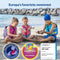 Limmys Zwemvest voor Kinderen - Drijfvest met Aanpasbare Drijfsterkte - Veilige & Comfortabele Reddingsvest - Azuurblauw - L (5-9 Jaar)