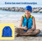 Limmys Zwemvest voor Kinderen - Drijfvest met Aanpasbare Drijfsterkte - Veilige & Comfortabele Reddingsvest - Azuurblauw - L (5-9 Jaar)