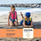 Limmys Zwemvest voor Kinderen - Drijfvest met Aanpasbare Drijfsterkte - Veilige & Comfortabele Reddingsvest - Marineblauw - S (1-2 Jaar)