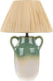 LIMONES - Tafellamp - Groen/Wit - Keramiek