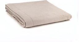 KOOK Tafelkleed gemeleerd Beige 140 x 300 cm