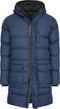 Cappuccino Italia Hooded Winter Jacket - Heren Jas met Capuchon - Polyester - Blauw - Maat XXL