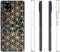iMoshion Hoesje Geschikt voor Samsung Galaxy A42 Hoesje Siliconen - iMoshion Design hoesje - Goud / Zwart / Black Ring Graphic