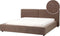 LINARDS - Bed - Tweepersoonsbed - 180 x 200 cm - Bouclé