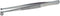 Lindström TL 582-SA Onderdelenpincet 582 Plat-breed, gebogen 115 mm
