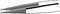 Lindström TL 5CFR-SA Pincet ESD 5CF Spits 130 mm