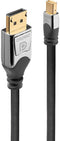 LINDY 36314 5m CROMO Mini DisplayPort naar DisplayPort-kabel, grijs