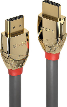 LINDY 37868 HDMI-kabel HDMI Aansluitkabel HDMI-A-stekker, HDMI-A-stekker 20.00 m Grijs