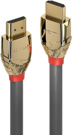 LINDY 37868 HDMI-kabel HDMI Aansluitkabel HDMI-A-stekker, HDMI-A-stekker 20.00 m Grijs