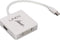 LINDY 41039 Mini-displayport / DisplayPort / DVI / HDMI Converter [1x Mini-DisplayPort stekker - 3x DisplayPort bus, DV