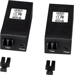 Lindy 42707 audio/video extender AV transmitter & receiver Zwart