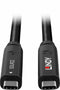 Lindy 43398 USB-kabel USB 3.2 Gen 1 (3.1 Gen 1) 10 m USB C Zwart