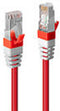 LINDY 45389 RJ45 CAT 6A S/FTP 7.50 m Rood 1 stuk(s)