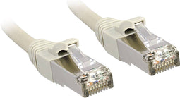 LINDY 45581 RJ45 Netwerkkabel, patchkabel CAT 6 S/FTP 0.50 m Grijs Snagless 1 stuk(s)