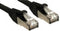 LINDY 45603 RJ45 Netwerkkabel, patchkabel CAT 6 S/FTP 2.00 m Zwart Snagless 1 stuk(s)