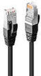 LINDY 45603 RJ45 Netwerkkabel, patchkabel CAT 6 S/FTP 2.00 m Zwart Snagless 1 stuk(s)