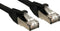 LINDY 45609 RJ45 Netwerkkabel, patchkabel 20.00 m Zwart 1 stuk(s)