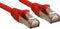 LINDY 45627 RJ45 Netwerkkabel, patchkabel 10.00 m Rood 1 stuk(s)