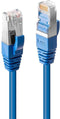 LINDY 45647 RJ45 Netwerkkabel, patchkabel 10.00 m Blauw 1 stuk(s)