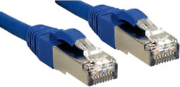 LINDY 45649 RJ45 Netwerkkabel, patchkabel CAT 6 S/FTP 20.00 m Blauw 1 stuk(s)