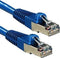 LINDY 47153 RJ45 Netwerkkabel, patchkabel CAT 6A S/FTP 10.00 m Blauw 1 stuk(s)