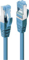 LINDY 47154 RJ45 Netwerkkabel, patchkabel CAT 6A S/FTP 15.00 m Blauw 1 stuk(s)