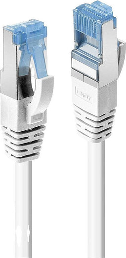 LINDY 47197 RJ45 Netwerkkabel, patchkabel CAT 6 S/FTP 7.50 m Wit 1 stuk(s)
