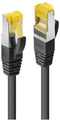 LINDY 47316 RJ45 Netwerkkabel, patchkabel CAT 6a (losse kabel CAT 7) S/FTP 30.00 m Zwart 1 stuk(s)