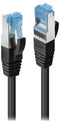 LINDY 47416 RJ45 Netwerkkabel, patchkabel CAT 6A S/FTP 5.00 m Zwart 1 stuk(s)