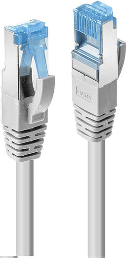 LINDY 47640 RJ45 CAT 6A S/FTP 30.00 m Grijs 1 stuk(s)