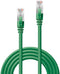 LINDY 47682 RJ45 Netwerkkabel, patchkabel CAT 6A S/FTP 7.50 m Groen 1 stuk(s)