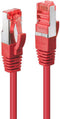 LINDY 47735 RJ45 Netwerkkabel, patchkabel CAT 6 S/FTP 3.00 m Rood 1 stuk(s)