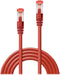 LINDY 47738 RJ45 Netwerkkabel, patchkabel CAT 6 S/FTP 10.00 m Rood Snagless 1 stuk(s)