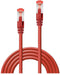 LINDY 47740 RJ45 Netwerkkabel, patchkabel CAT 6 S/FTP 20.00 m Rood 1 stuk(s)