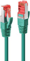 LINDY 47754 RJ45 Netwerkkabel, patchkabel CAT 6 S/FTP 15.00 m Groen 1 stuk(s)
