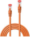 LINDY 47816 RJ45 Netwerkkabel, patchkabel CAT 6 S/FTP 30.00 m Oranje 1 stuk(s)