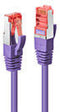 LINDY 47828 RJ45 Netwerkkabel, patchkabel CAT 6 S/FTP 10.00 m Violet Snagless 1 stuk(s)
