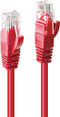 LINDY 48040 RJ45 Netwerkkabel, patchkabel CAT 6 U/UTP 30 m Rood 1 stuk(s)