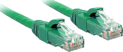 LINDY 48051 RJ45 Netwerkkabel, patchkabel CAT 6 U/UTP 7.50 m Groen 1 stuk(s)