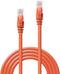 LINDY 48115 RJ45 Netwerkkabel, patchkabel CAT 6 U/UTP 30.00 m Oranje 1 stuk(s)