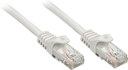 LINDY 48166 RJ45 Netwerkkabel, patchkabel CAT 6 U/UTP 7.50 m Grijs 1 stuk(s)
