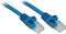 LINDY 48177 RJ45 Netwerkkabel, patchkabel CAT 6 U/UTP 10.00 m Blauw 1 stuk(s)