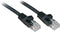 LINDY 48195 RJ45 Netwerkkabel, patchkabel CAT 6 U/UTP 5.00 m Zwart 1 stuk(s)