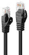 LINDY 48195 RJ45 Netwerkkabel, patchkabel CAT 6 U/UTP 5.00 m Zwart 1 stuk(s)