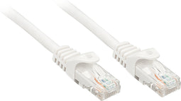 LINDY 48207 RJ45 Netwerkkabel, patchkabel CAT 6 U/UTP 10.00 m Wit 1 stuk(s)