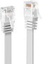 Lindy - Cat.6 Flachband-Patchkabel ungeschirmt, weiß, 5m