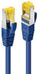 LINDY Cat.7 S/FTP PIMF LSOH, blauw, 0,5 m patchkabel