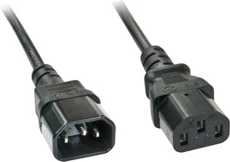 LINDY compatible 3m IEC-Extension Cable